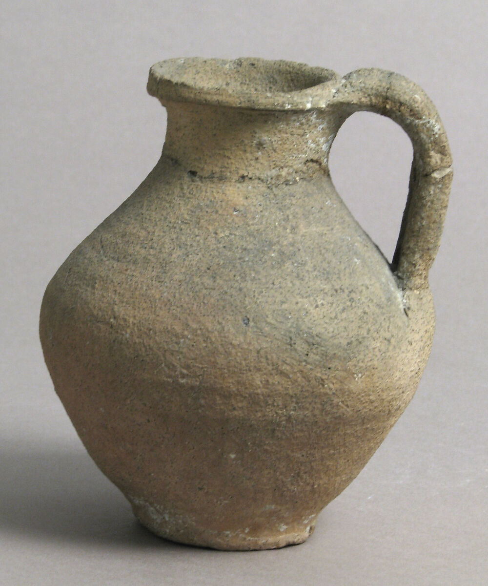 Jug, Earthenware, French