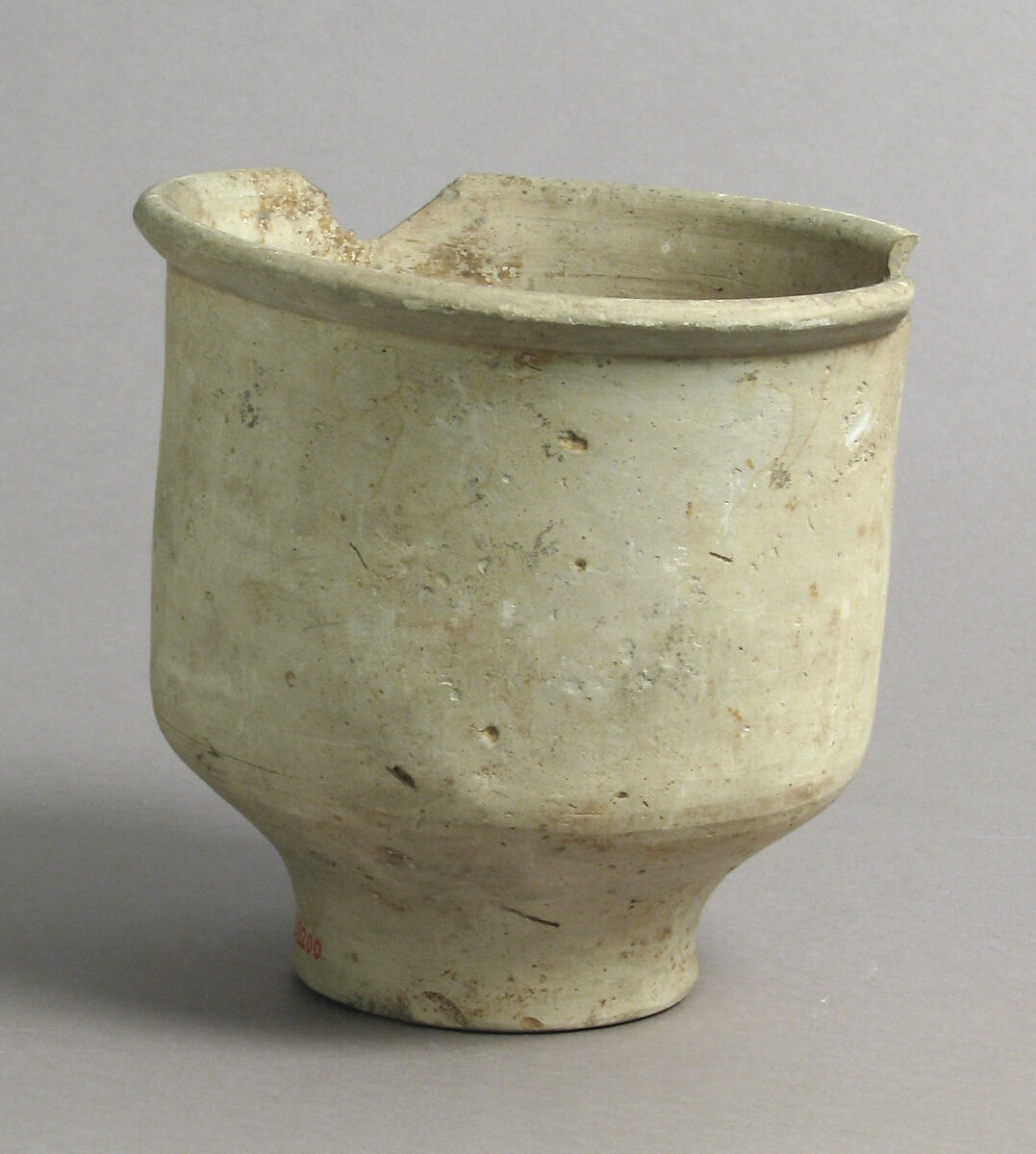 Pot, Earthenware, French