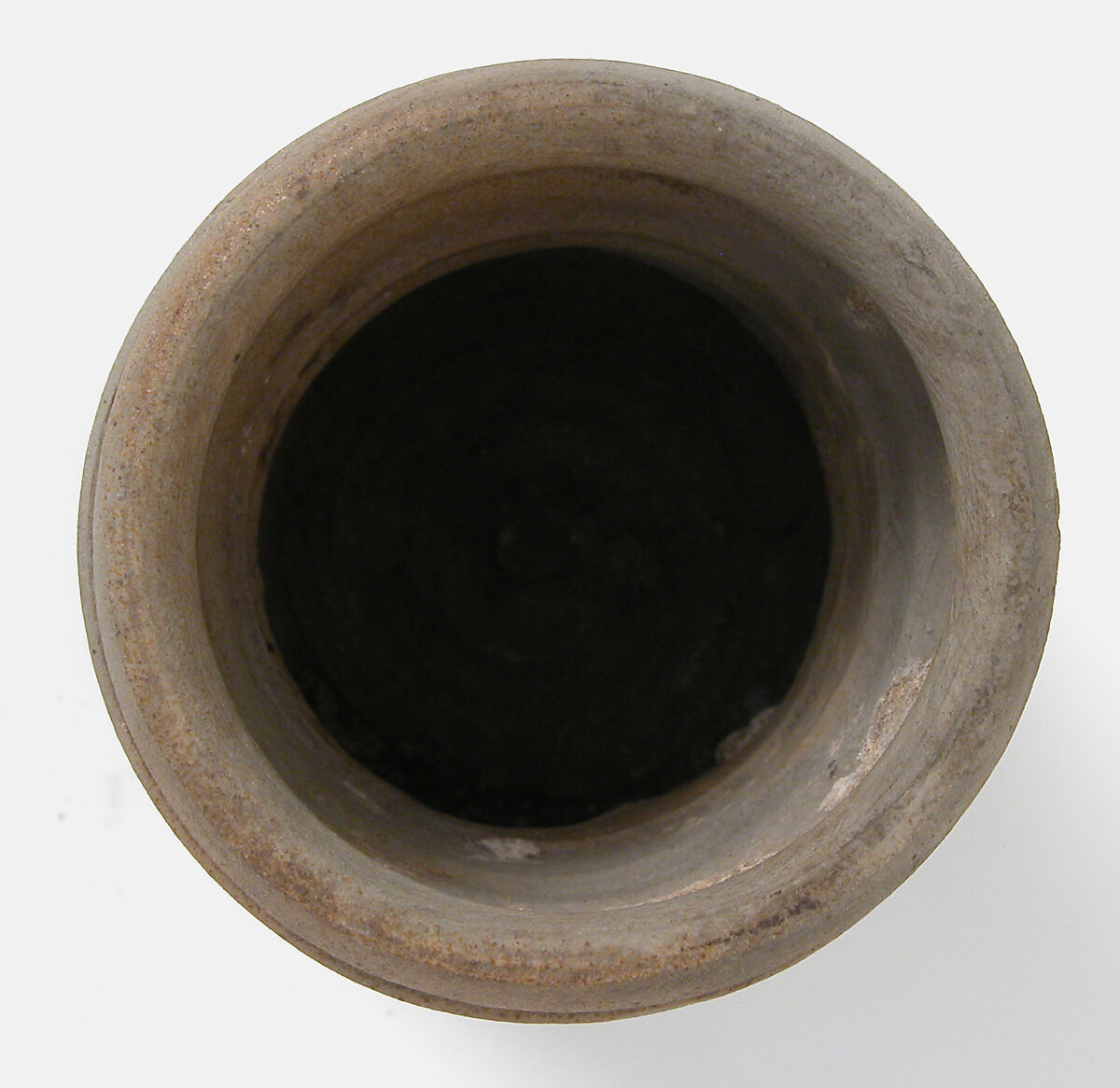 Pharmacy Jar, Earthenware, French