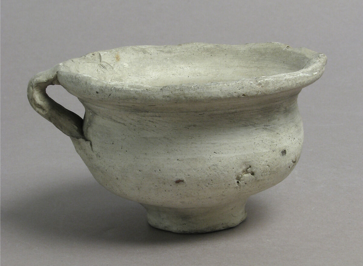 Cup, Earthenware, French