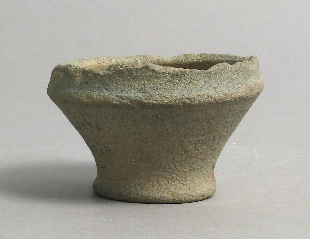Cup, Earthenware, French
