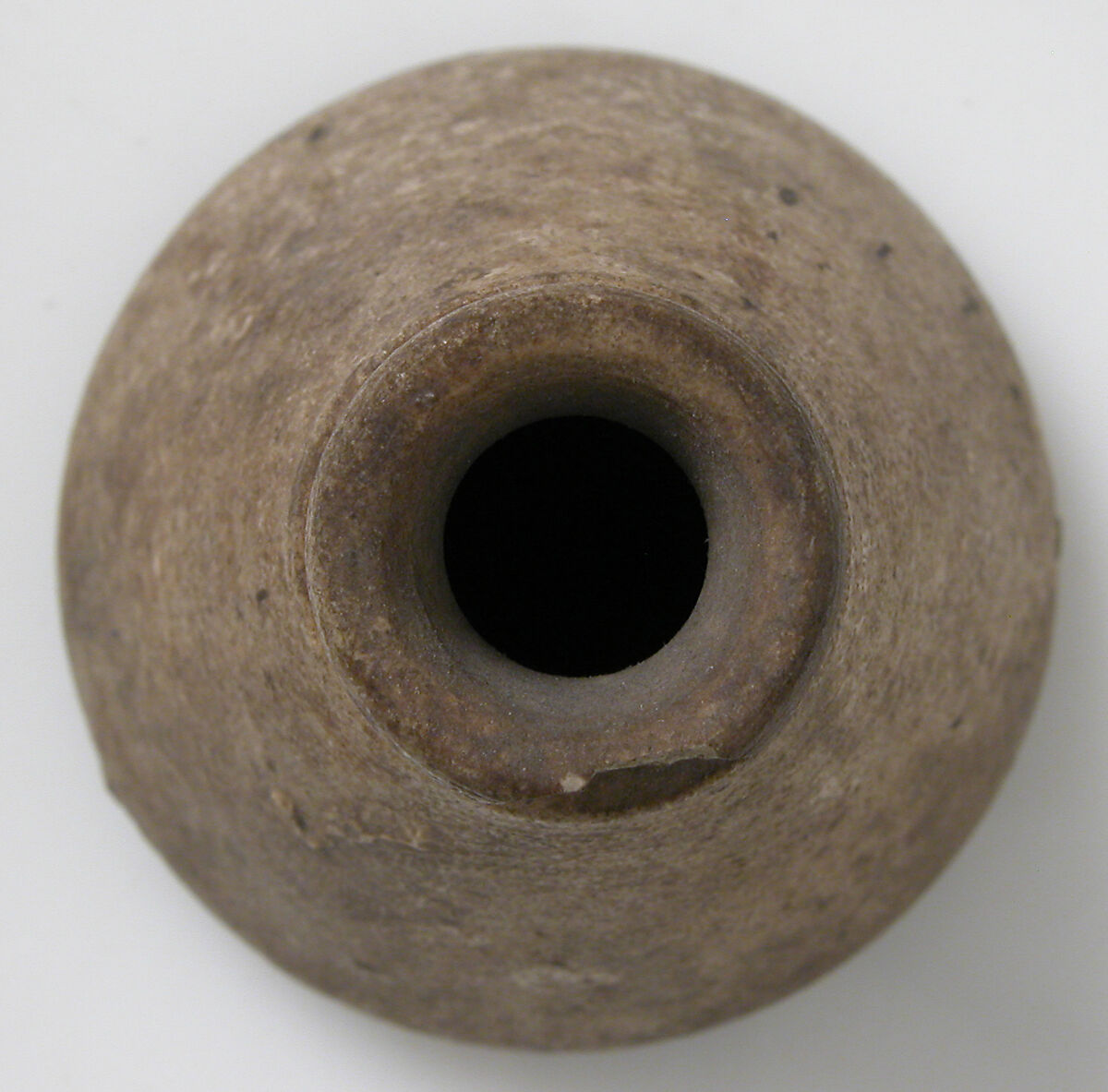 Bottle, Earthenware, glaze, French