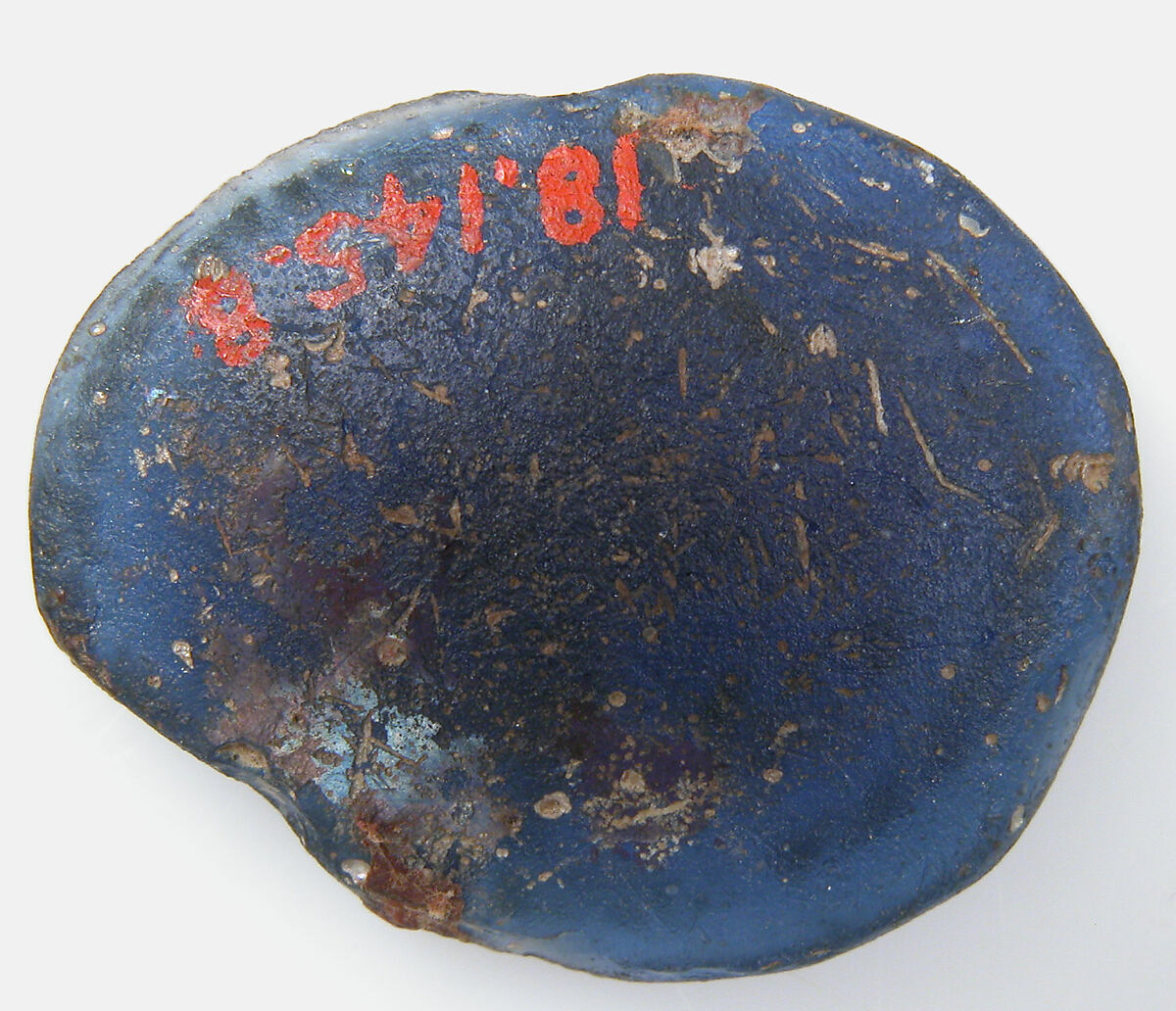 Gold Glass Medallion with Christ as a Miracle Worker, Glass, gold leaf, Roman or Byzantine