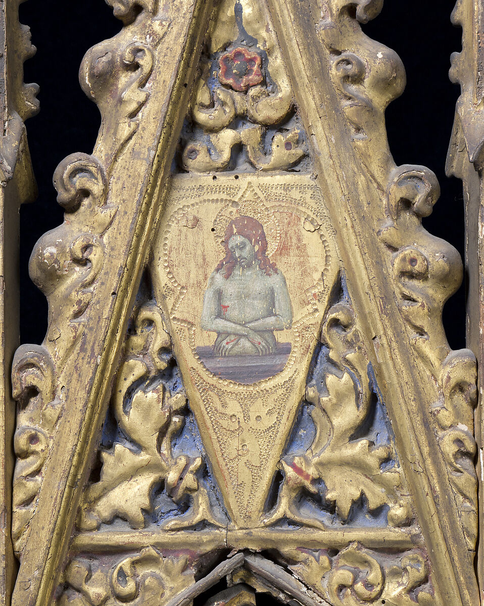 Reliquary, Wood, paint and guilding, Italian