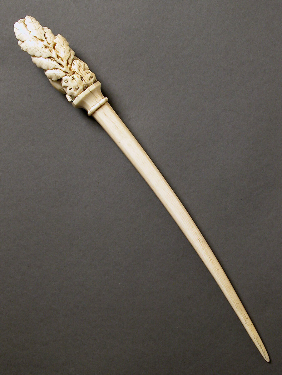 Hair Parter, Elephant ivory, European (Medieval style)