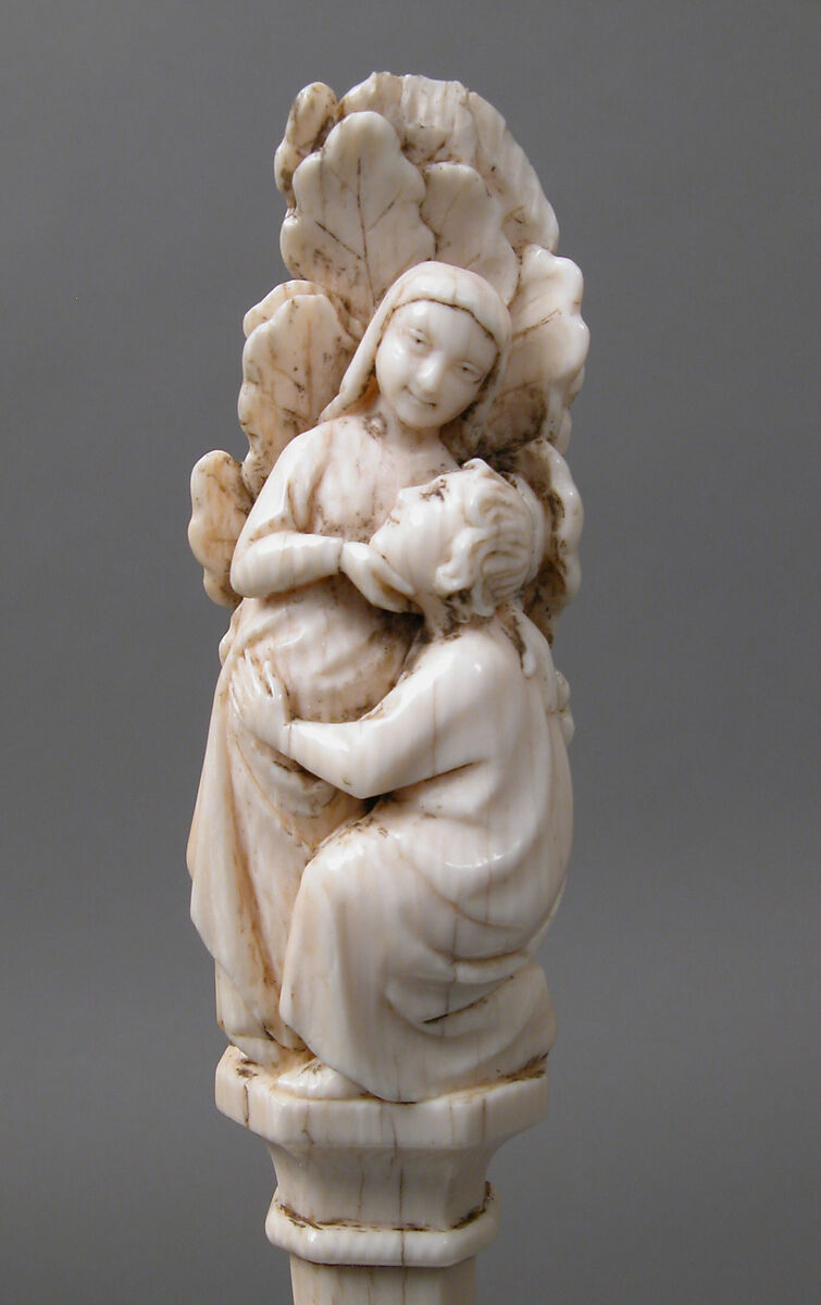 Hair Parter, Elephant ivory, European (Medieval style)