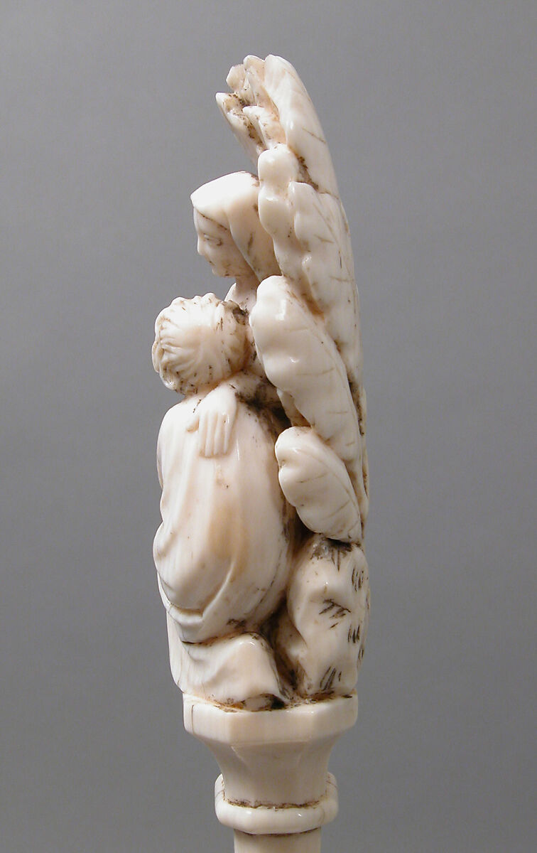 Hair Parter, Elephant ivory, European (Medieval style)