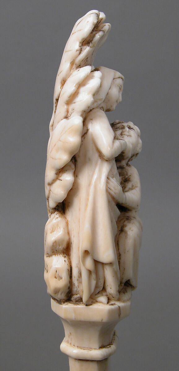 Hair Parter, Elephant ivory, European (Medieval style)