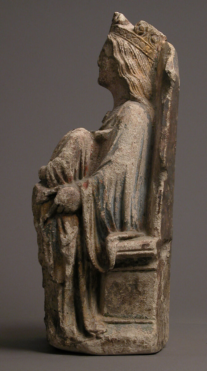 Virgin and Child, Limestone with traces of polychromy, French or German