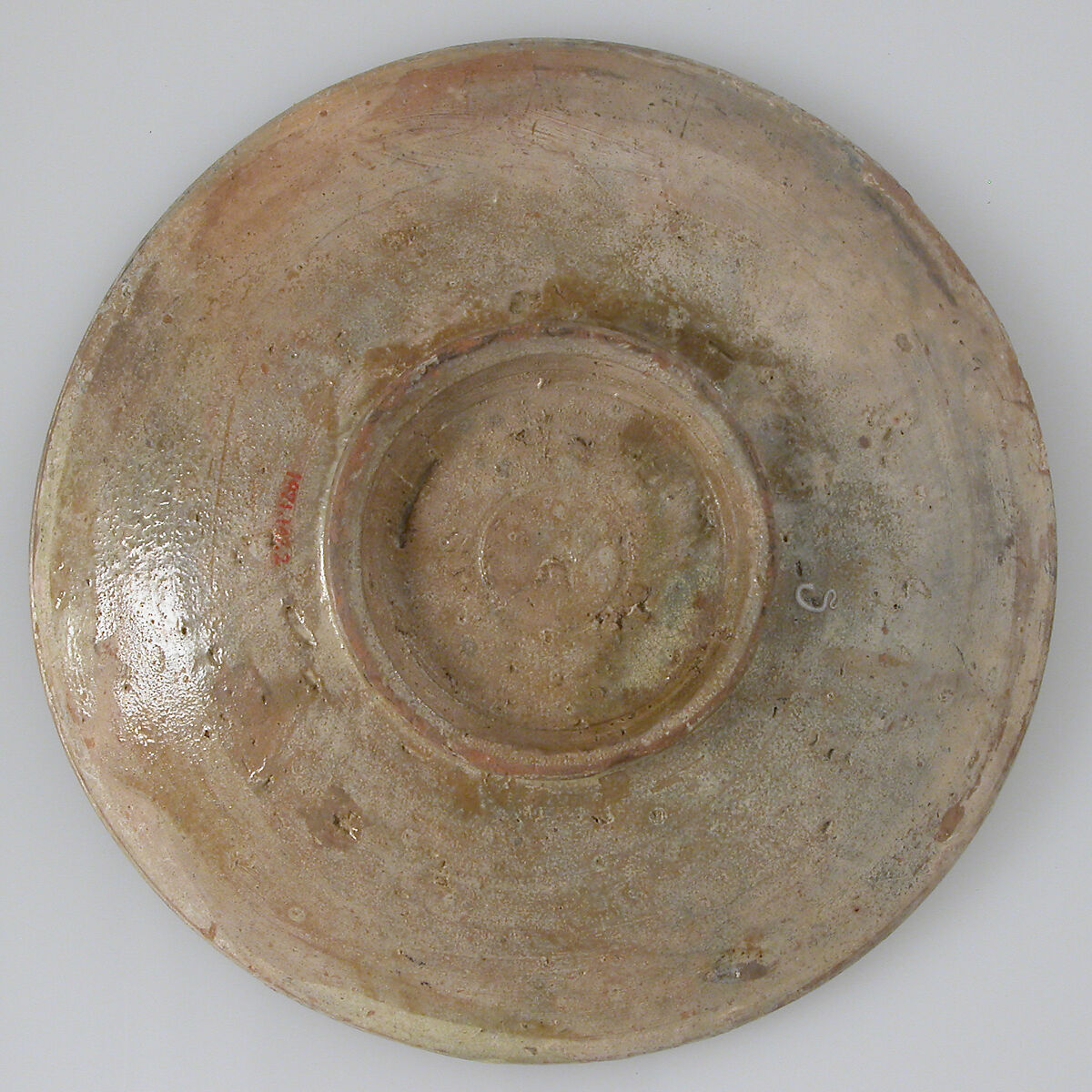 Bowl with Three Animals, Engraved cut-slipware, Byzantine