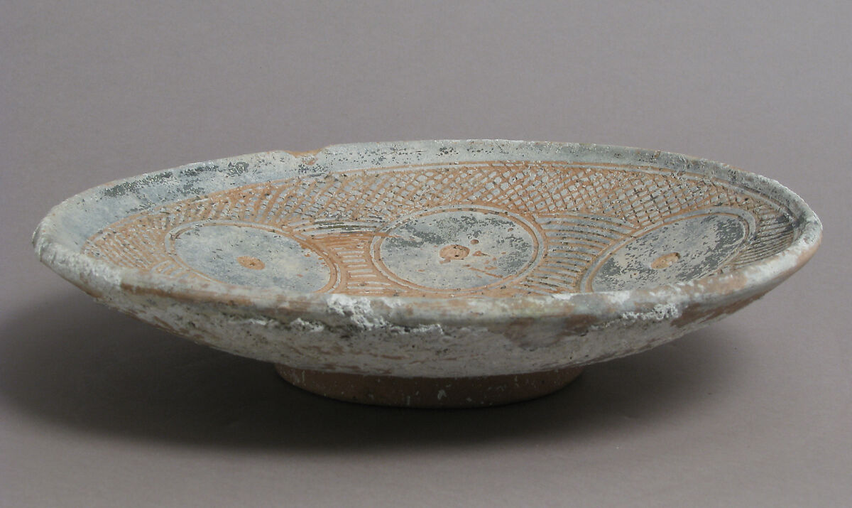 Bowl with Lioness, Earthenware, Byzantine