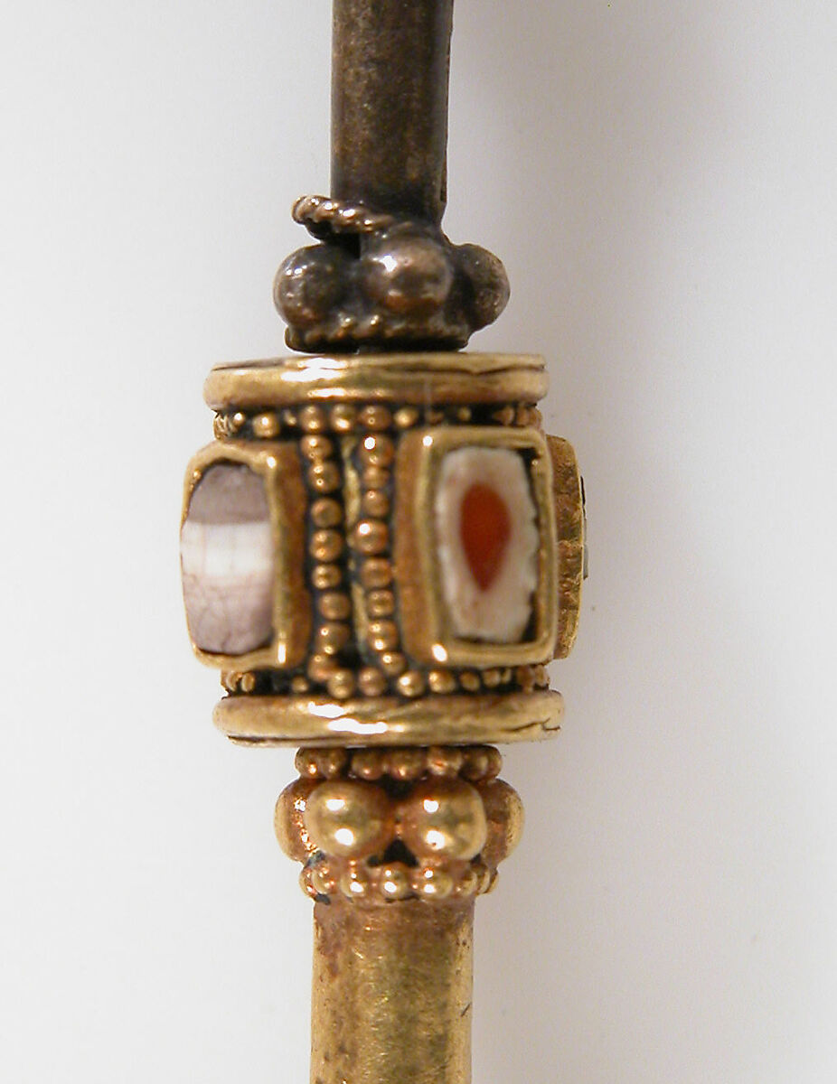 Necklace, Gold, enamel, and semi-precious stones., Byzantine