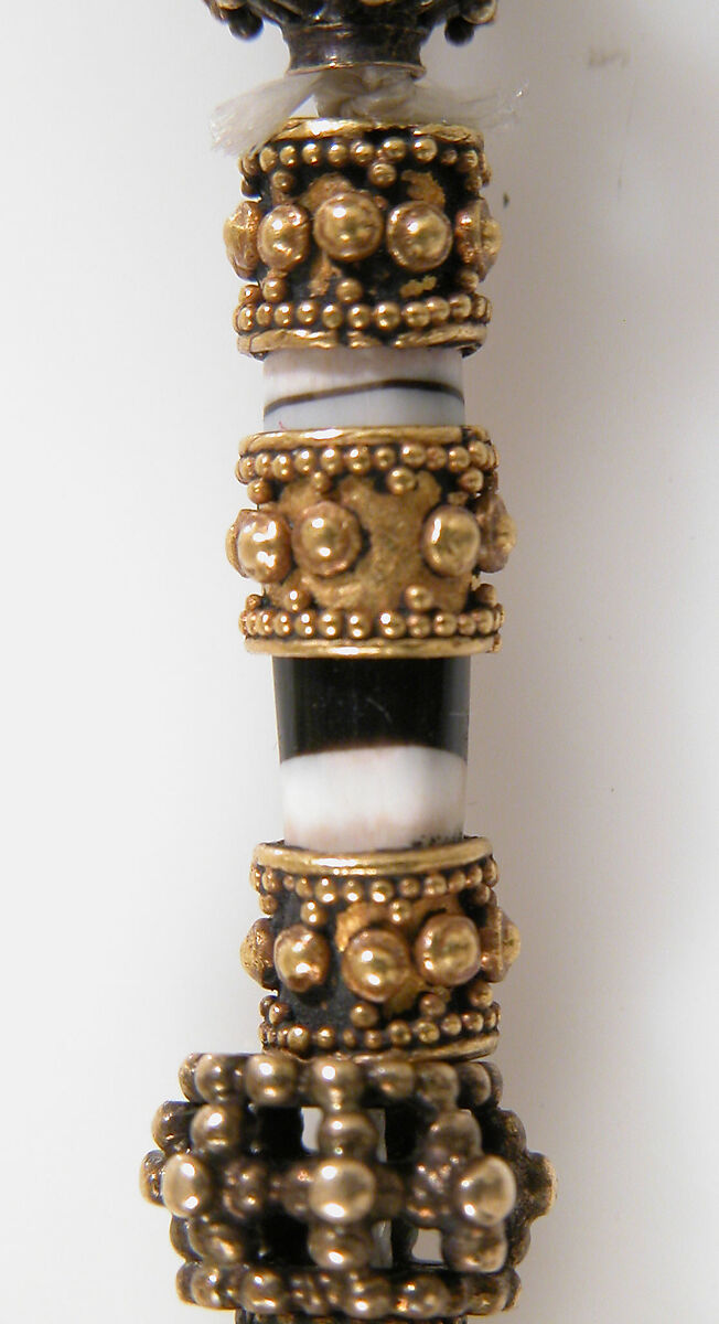 Necklace, Gold, enamel, and semi-precious stones., Byzantine