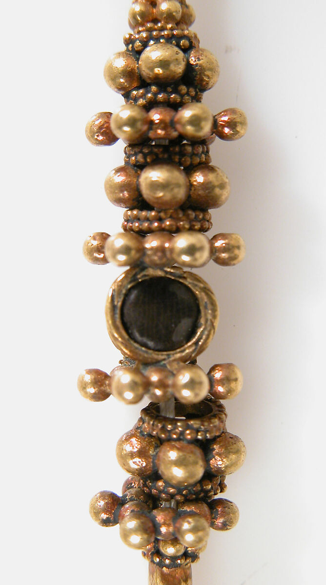 Necklace, Gold, enamel, and semi-precious stones., Byzantine