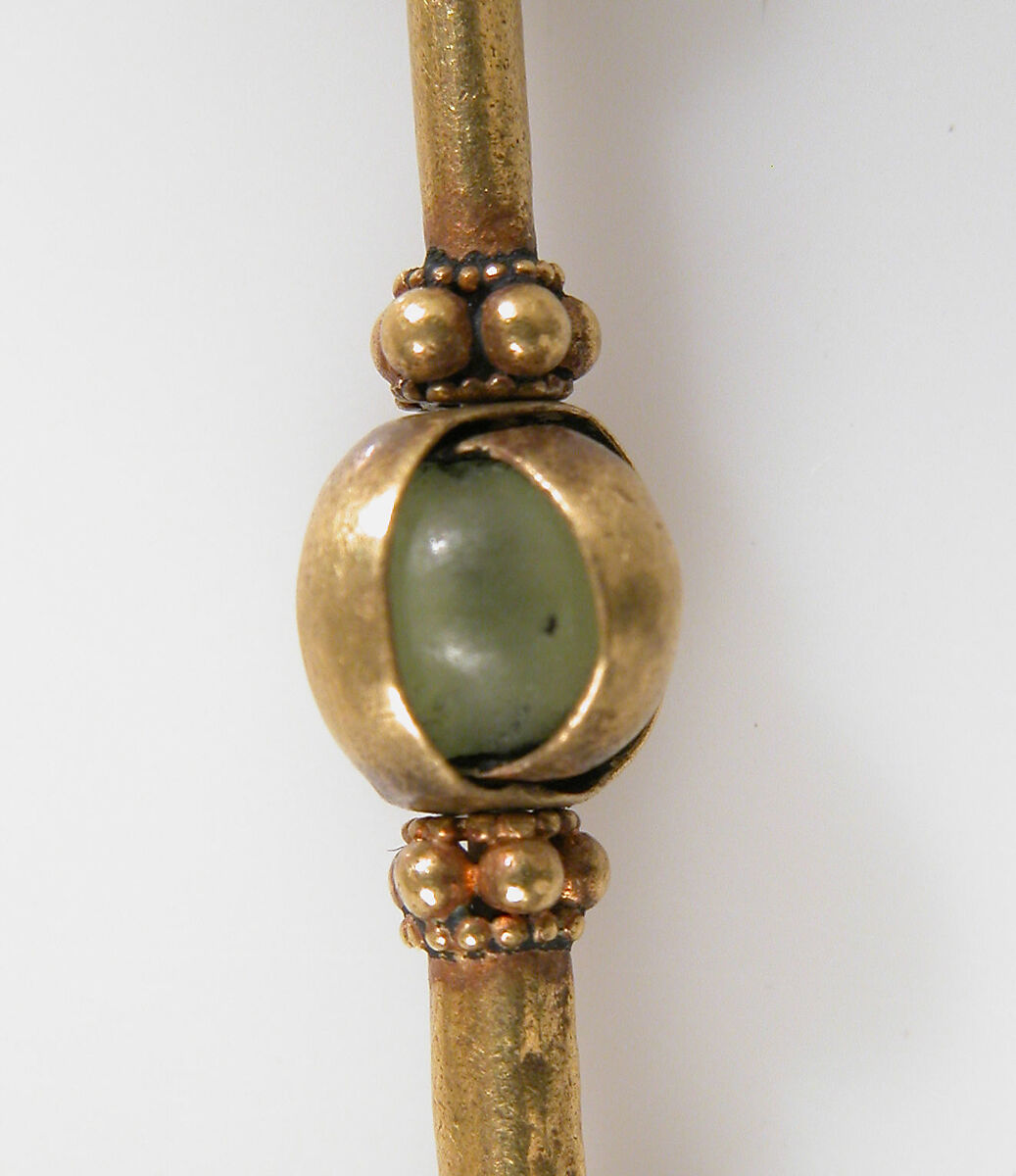 Necklace, Gold, enamel, and semi-precious stones., Byzantine