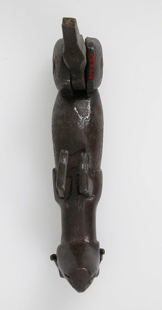 Door Knocker, Wrought iron, German