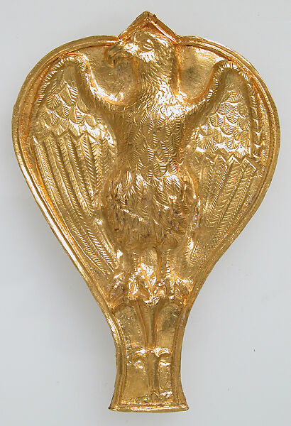 Plaque, Eagle in Relief, Gold, Unknown 