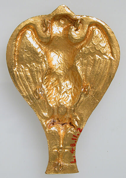 Plaque, Eagle in Relief, Gold, Unknown