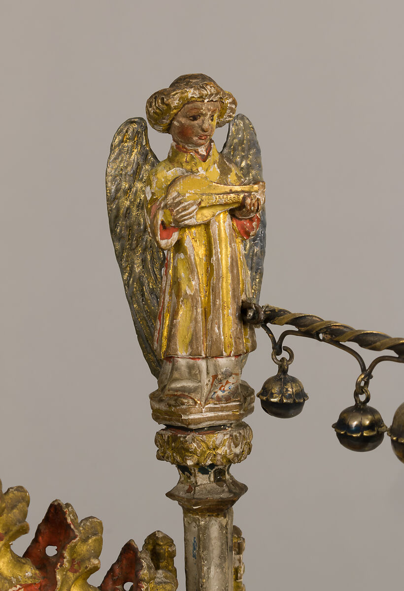 Crib of the Infant Jesus, Wood, polychromy, lead, silver-gilt, painted parchment, silk embroidery with seed pearls, gold thread, translucent enamels, South Netherlandish