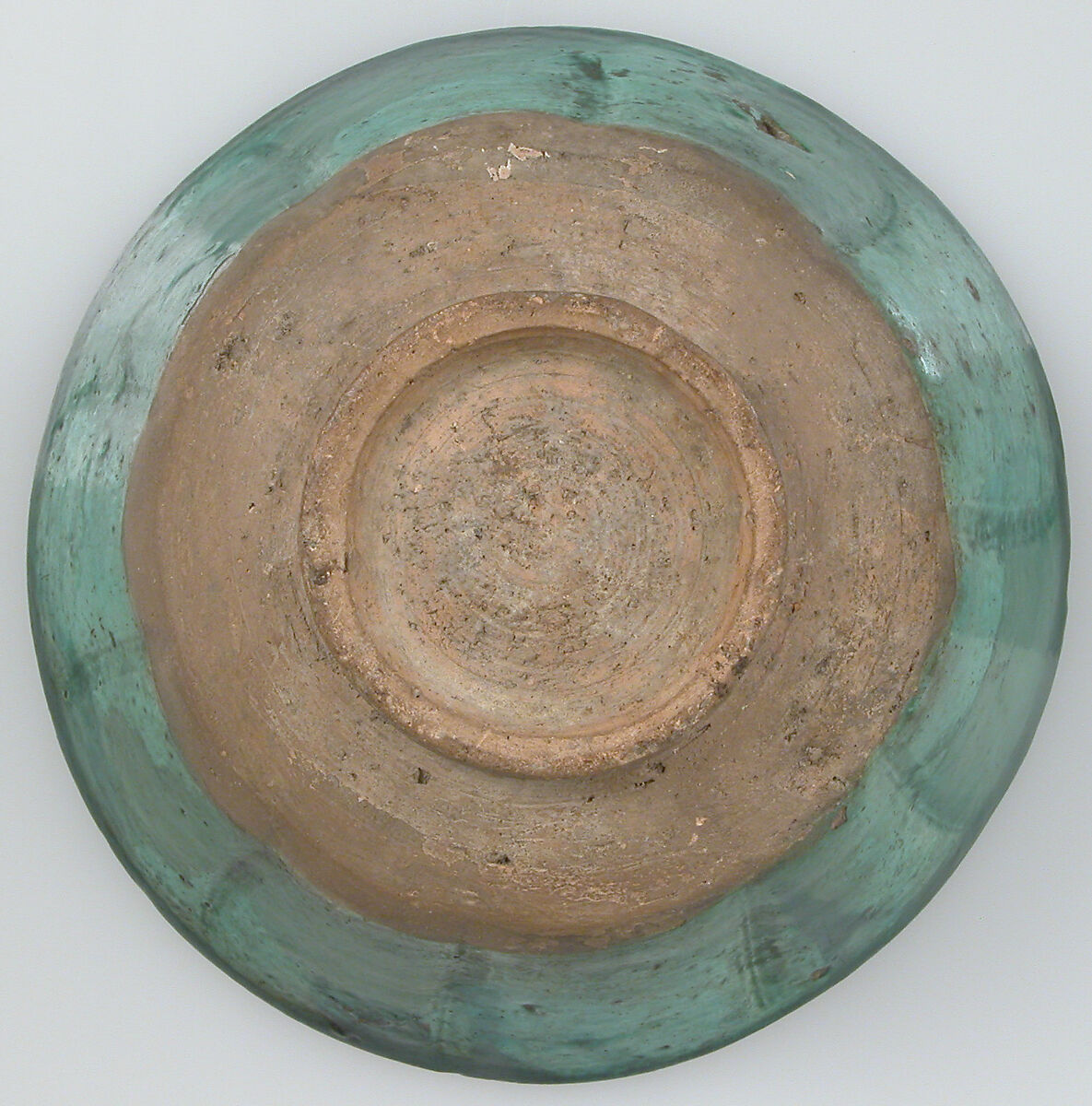 Bowl, Fluted, Earthenware, glazed, Byzantine