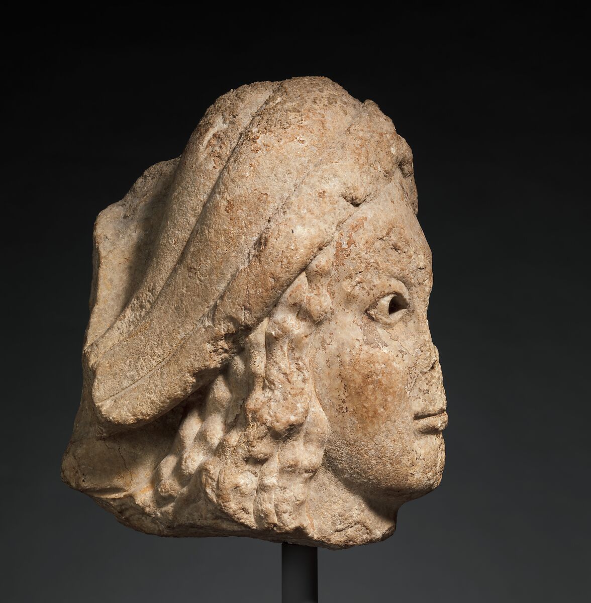Head of a Youth, Marble, French
