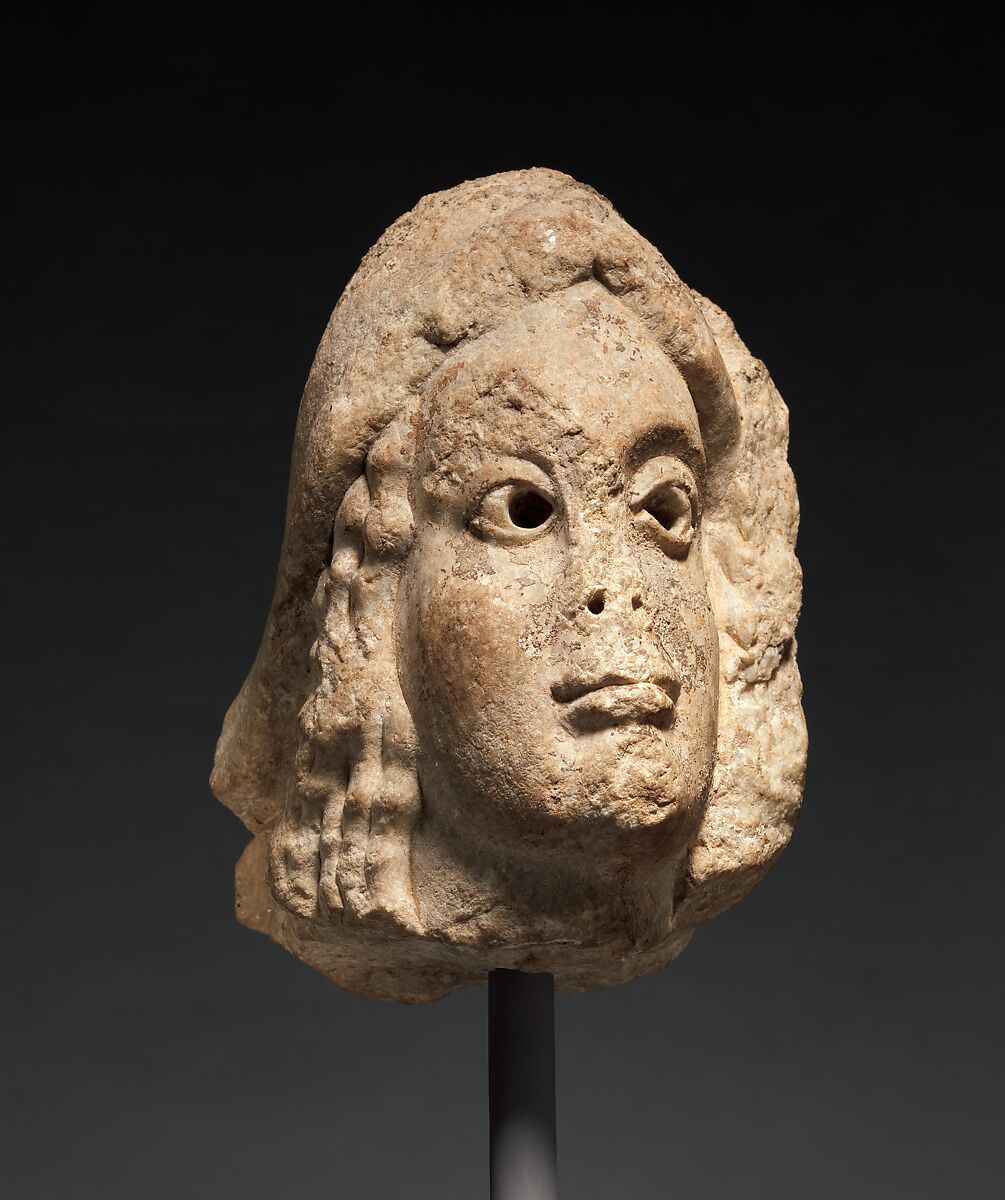 Head of a Youth, Marble, French