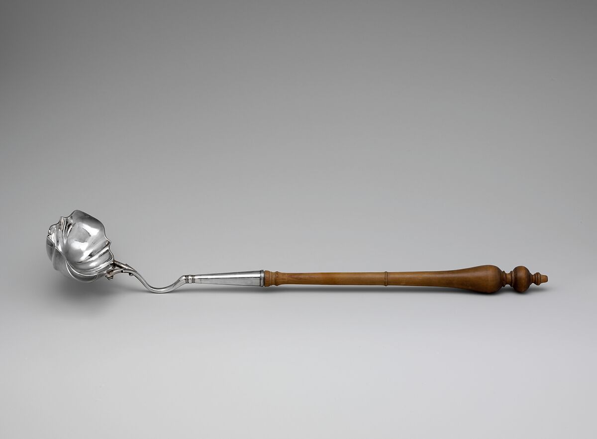 Ladle, Samuel Edwards (1705–1762), Silver, American 