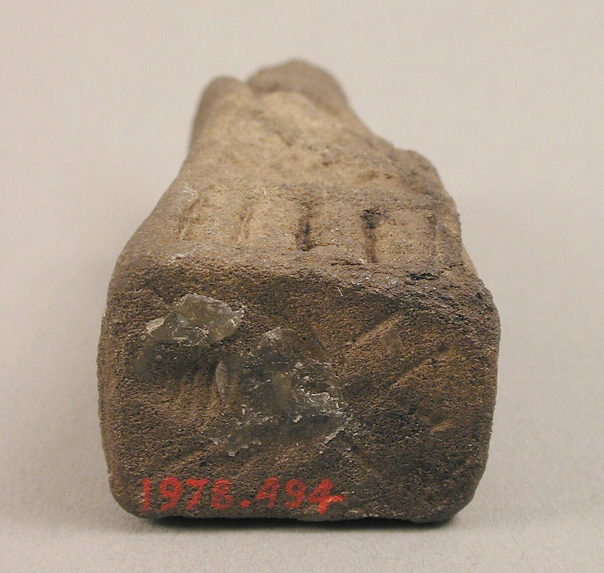 Game Piece in the Form of an Enthroned King, Probably fine pumice stone, North German