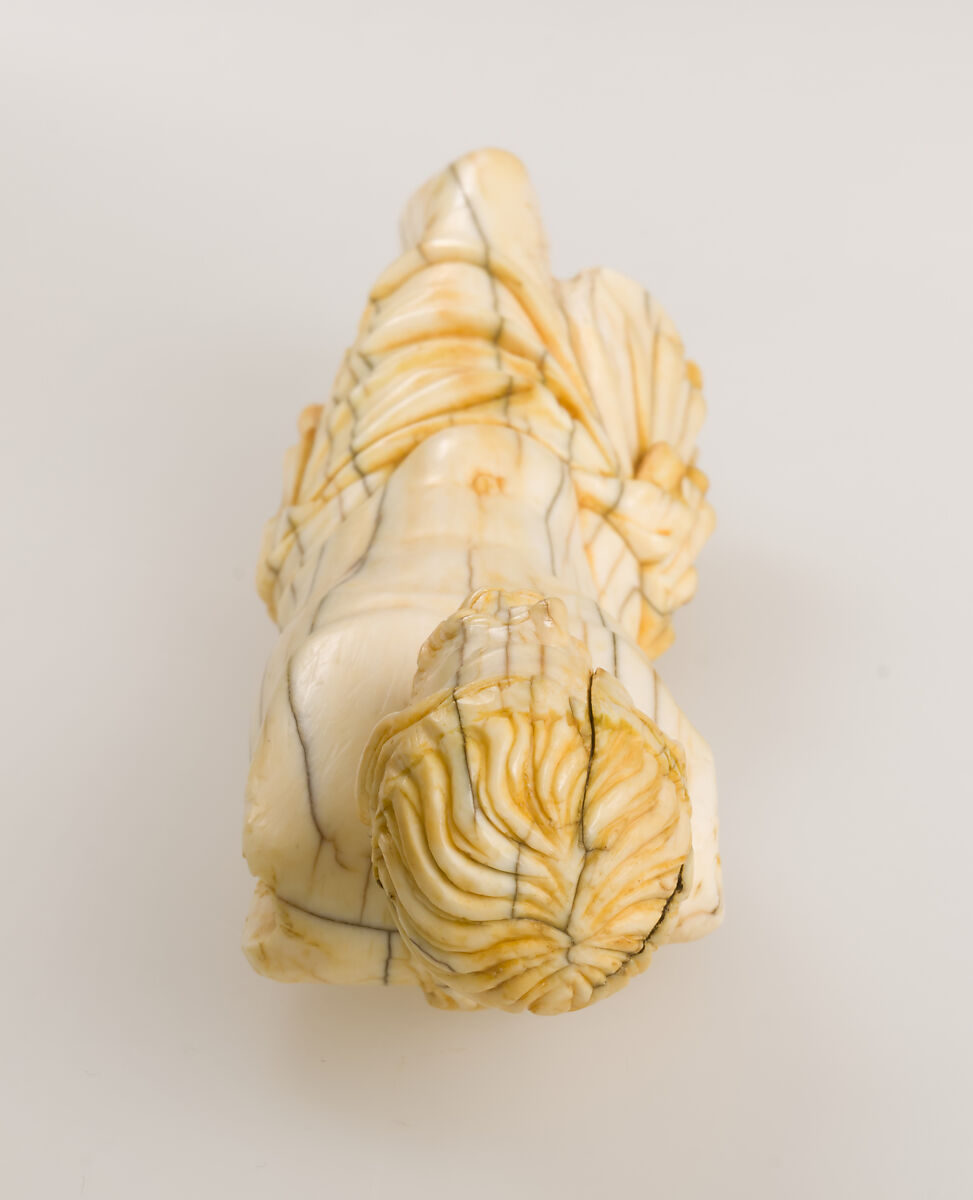 Crucified Christ, Elephant ivory, traces of polychromy, French