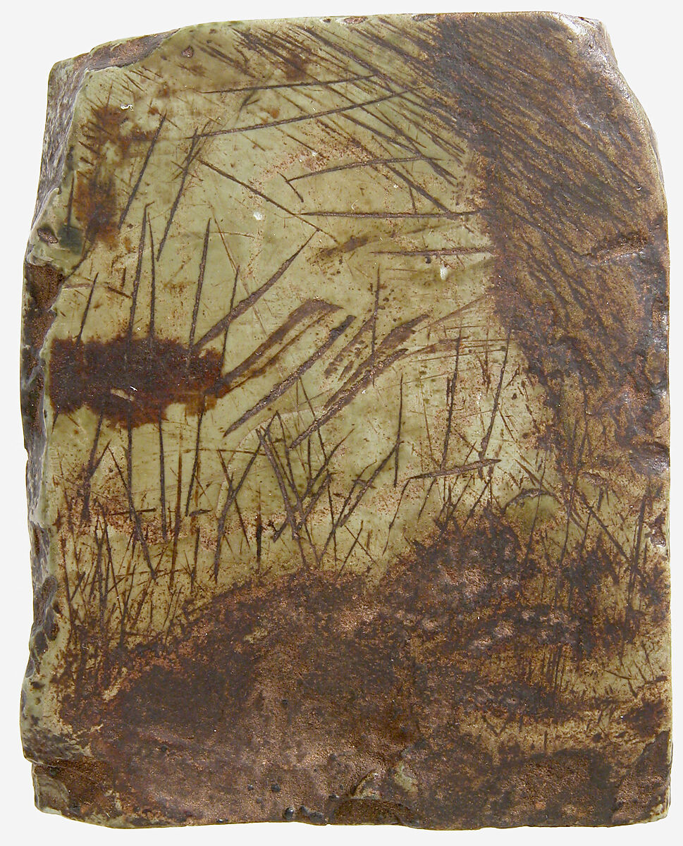 Icon with Christ Pantokrator, Steatite, green, Byzantine