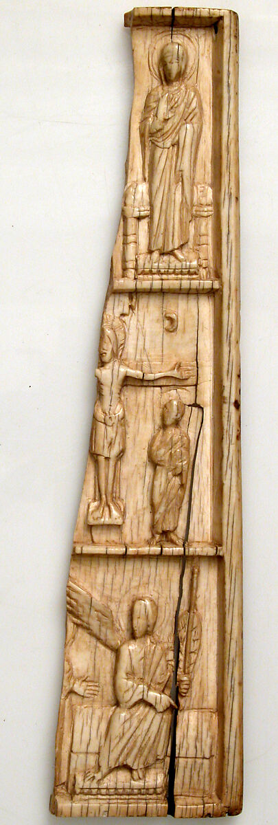 Wing of an Ivory Triptych with Scenes from the Life of Christ, Ivory, Byzantine 