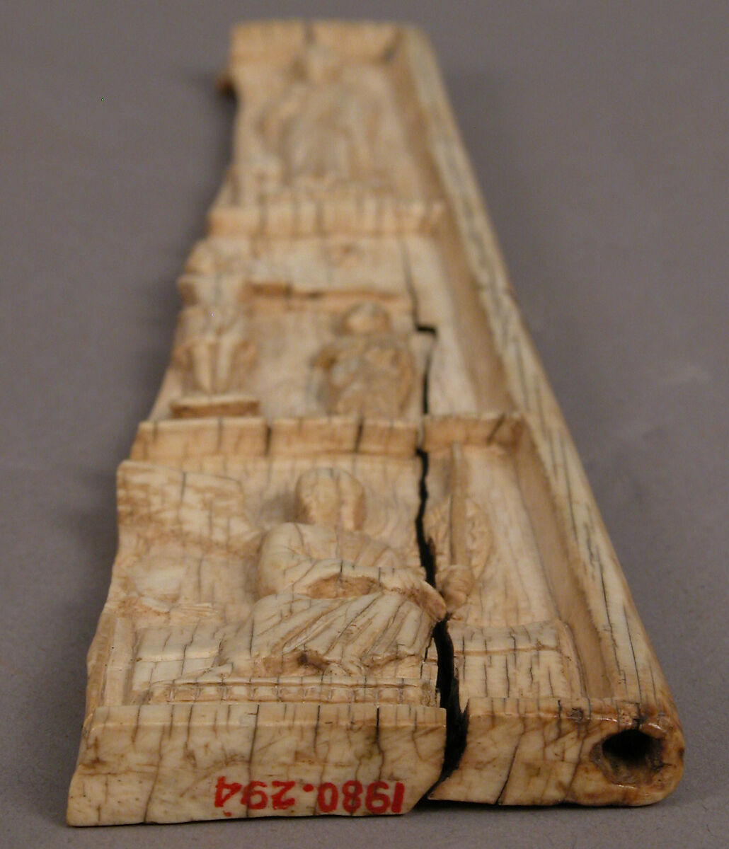 Wing of an Ivory Triptych with Scenes from the Life of Christ, Elephant ivory, Byzantine