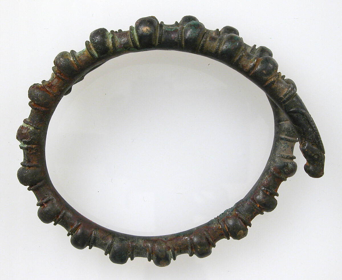 Armlet, Cast bronze, Celtic