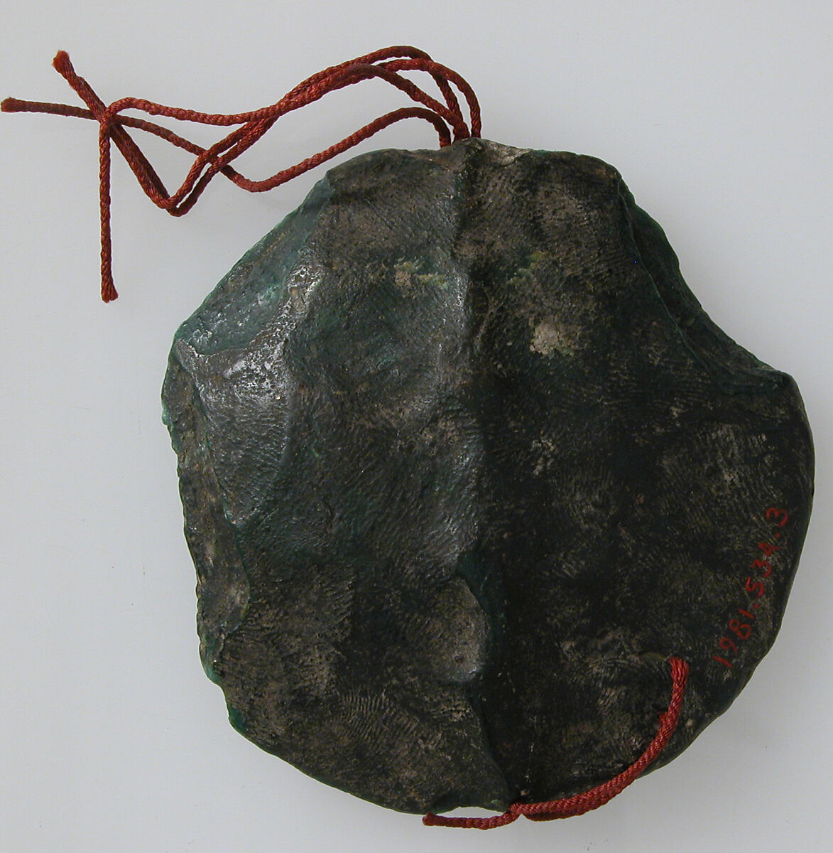 Seal Impression of Louis, Marquis of Salcuces (1433-1504), Green wax, Netherlandish or South Netherlandish