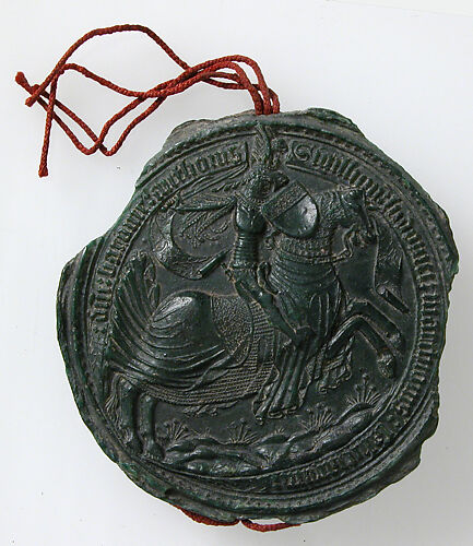 Seal Impression of Louis, Marquis of Salcuces (1433-1504)
