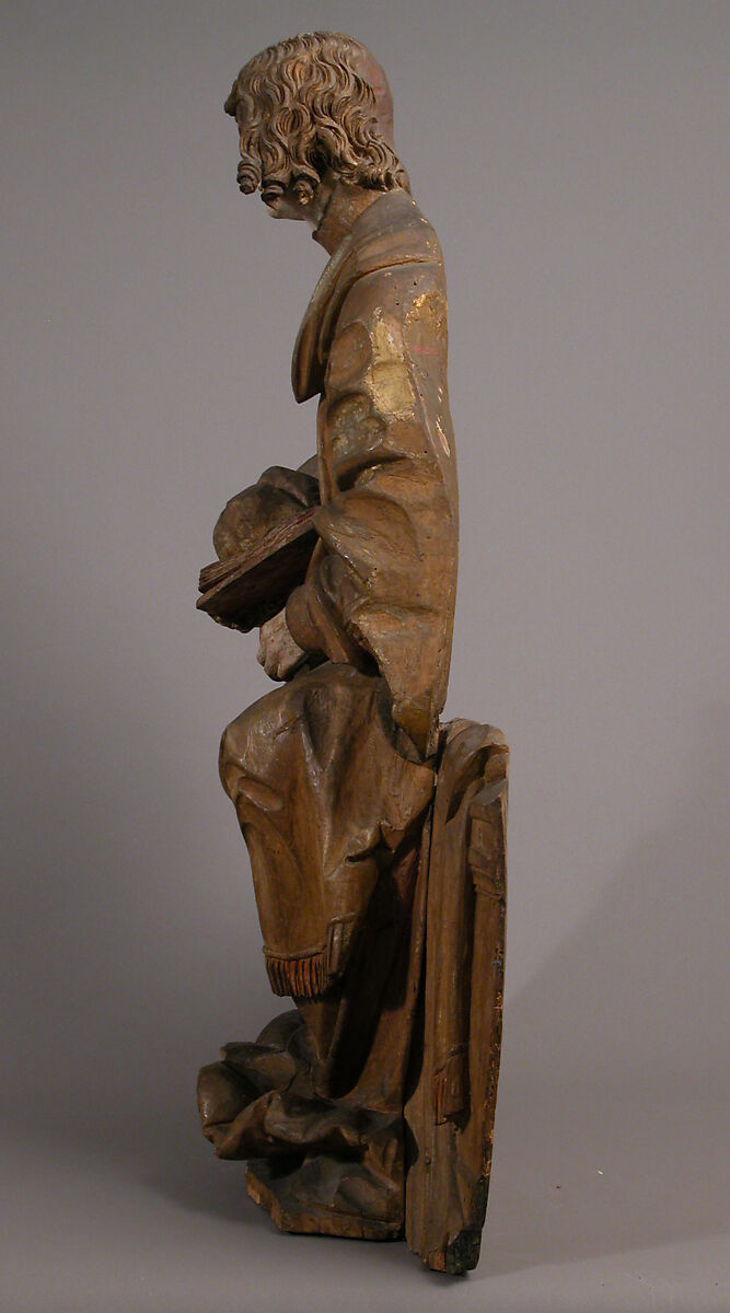 Saint Stephen, Hans Leinberger (German, active 1510–1530), Limewood with traces of paint, South German