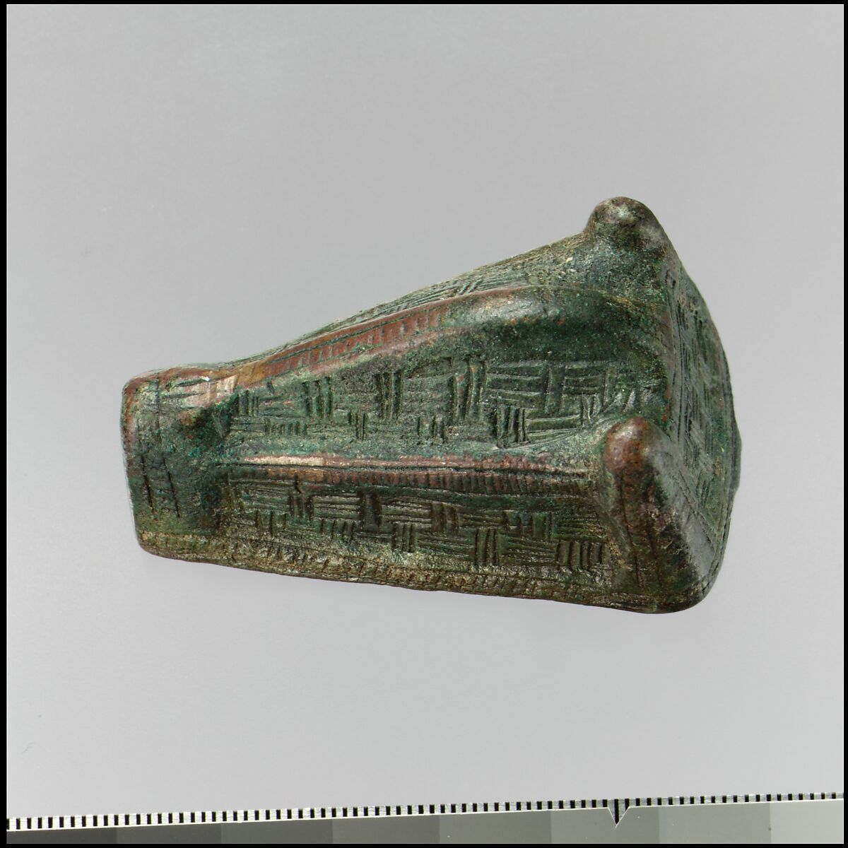 Animal-Head Brooch, Cast copper alloy, gilt, Viking