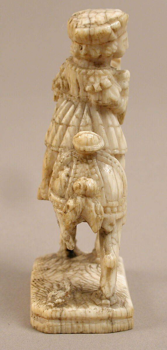 Chess Piece in the Form of a Knight, Elephant ivory, Netherlandish