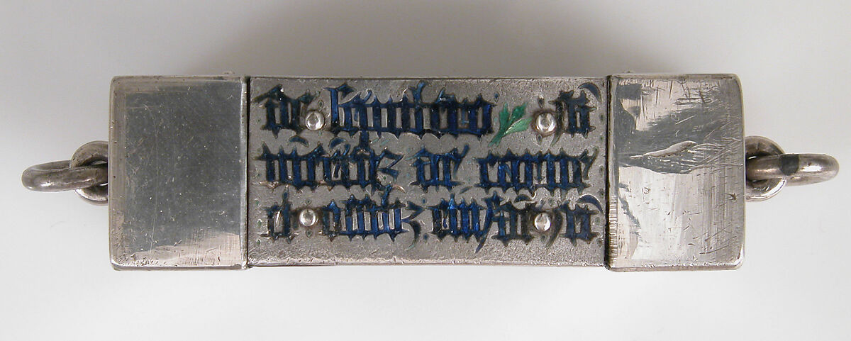 Portable Reliquary of Saint Vincent, Translucent enamels on silver, wood, French