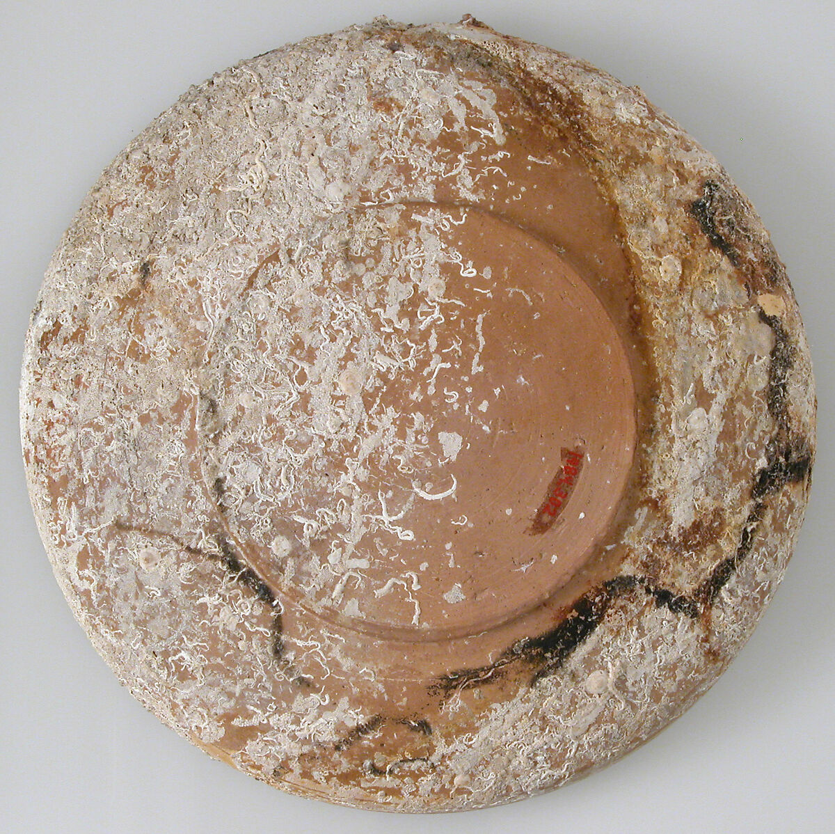 Bowl with Bird of Prey, Engraved slipware, Byzantine