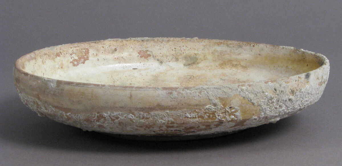 Bowl with Bird of Prey, Engraved slipware, Byzantine