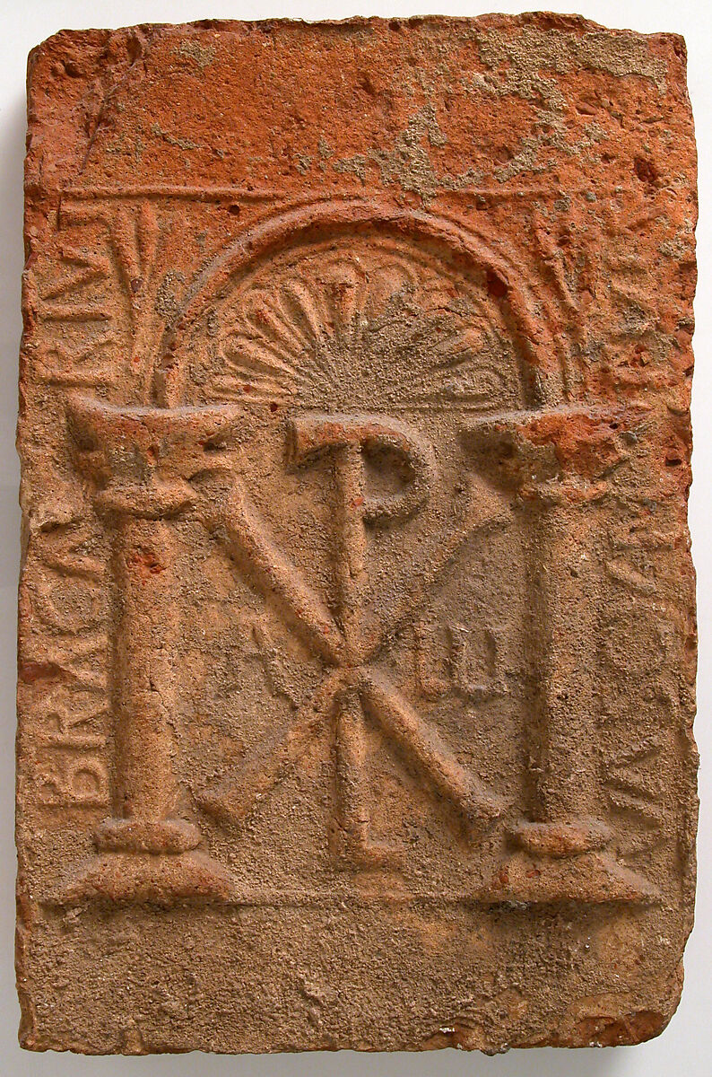 Terracotta Tomb Plaque, Terracotta, Spanish 