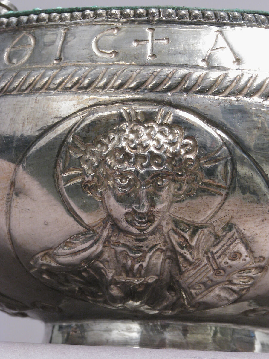 The Attarouthi Treasure - Censer, Silver and gilded silver with copper liner, Byzantine