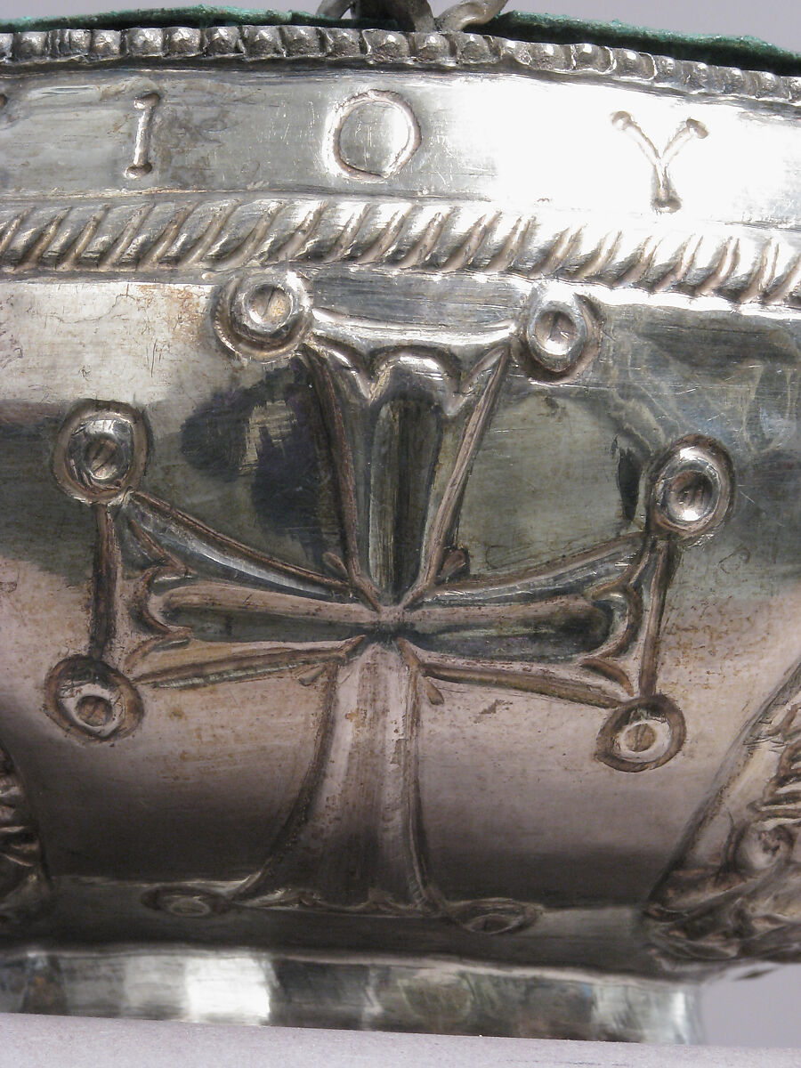 The Attarouthi Treasure - Censer, Silver and gilded silver with copper liner, Byzantine