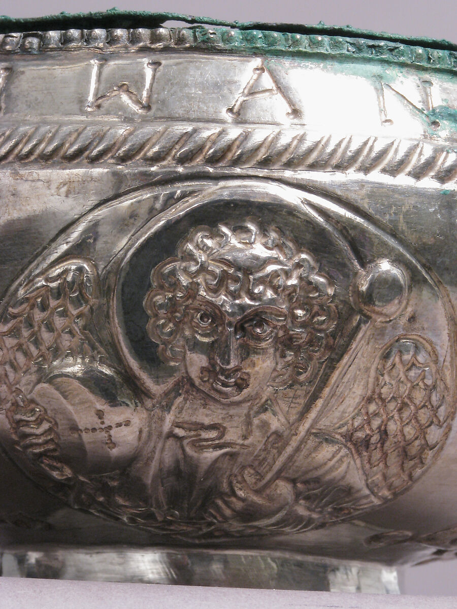 The Attarouthi Treasure - Censer, Silver and gilded silver with copper liner, Byzantine