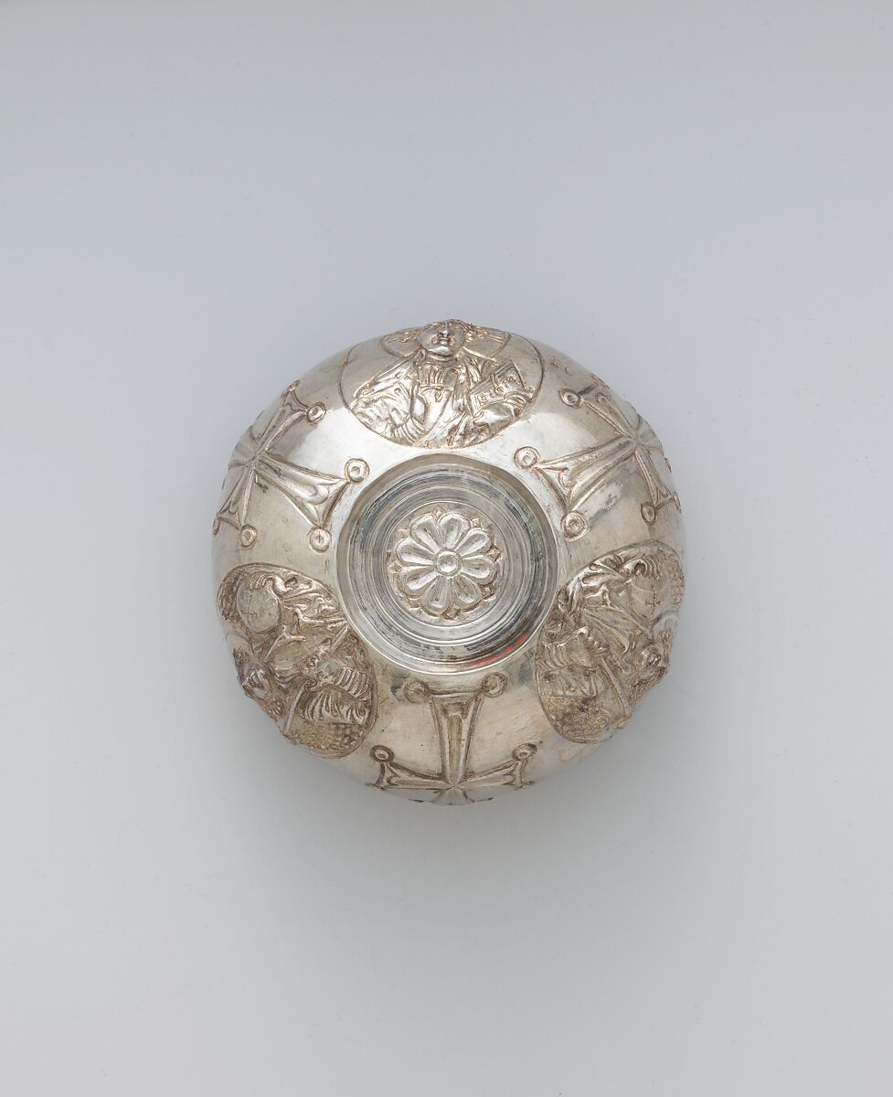 The Attarouthi Treasure - Censer, Silver and gilded silver with copper liner, Byzantine