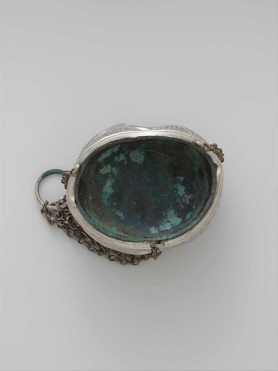 The Attarouthi Treasure - Censer, Silver and gilded silver with copper liner, Byzantine