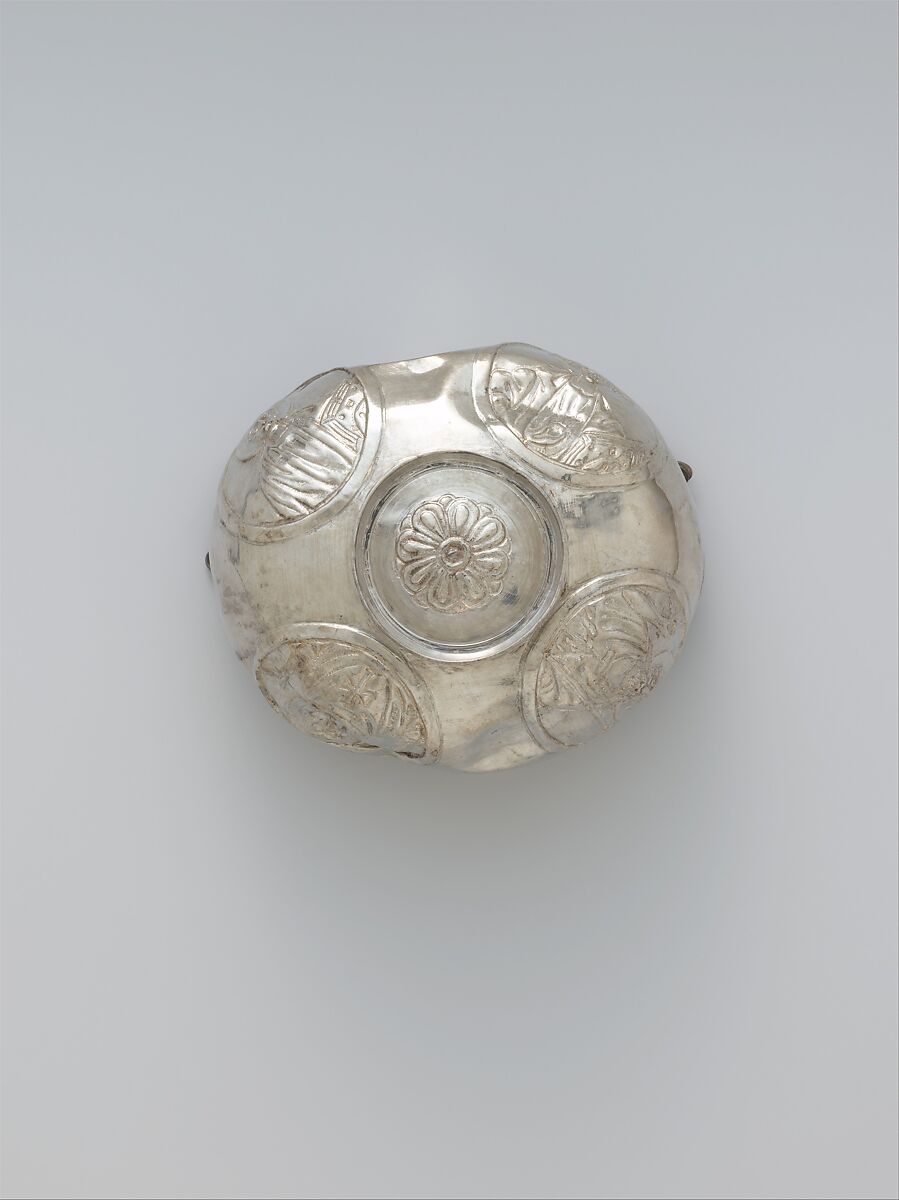 The Attarouthi Treasure - Censer, Silver and gilded silver with copper liner, Byzantine