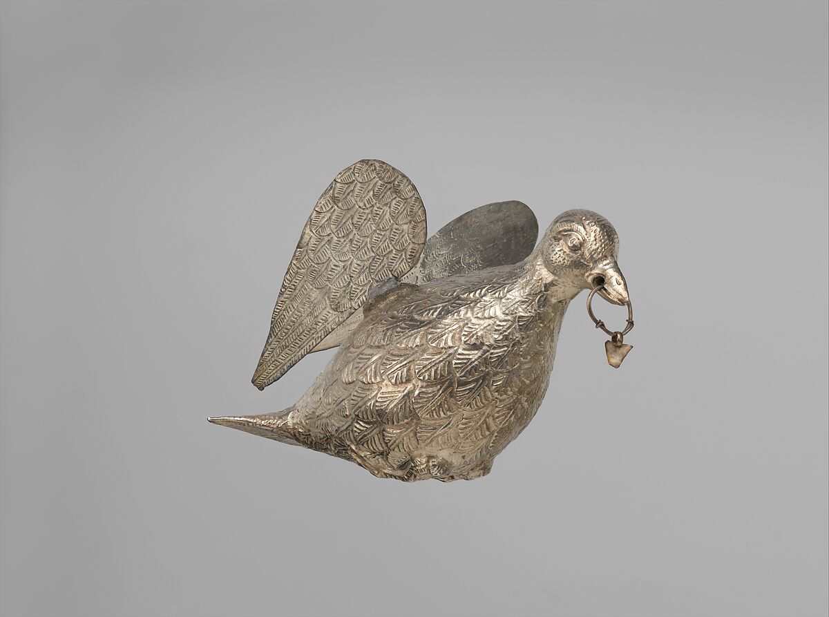 The Attarouthi Treasure  - Silver Dove, Silver, Byzantine