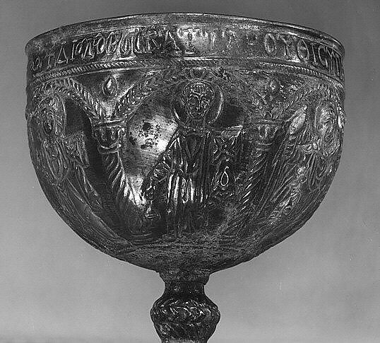 The Attarouthi Treasure - Chalice, Silver and gilded silver, Byzantine